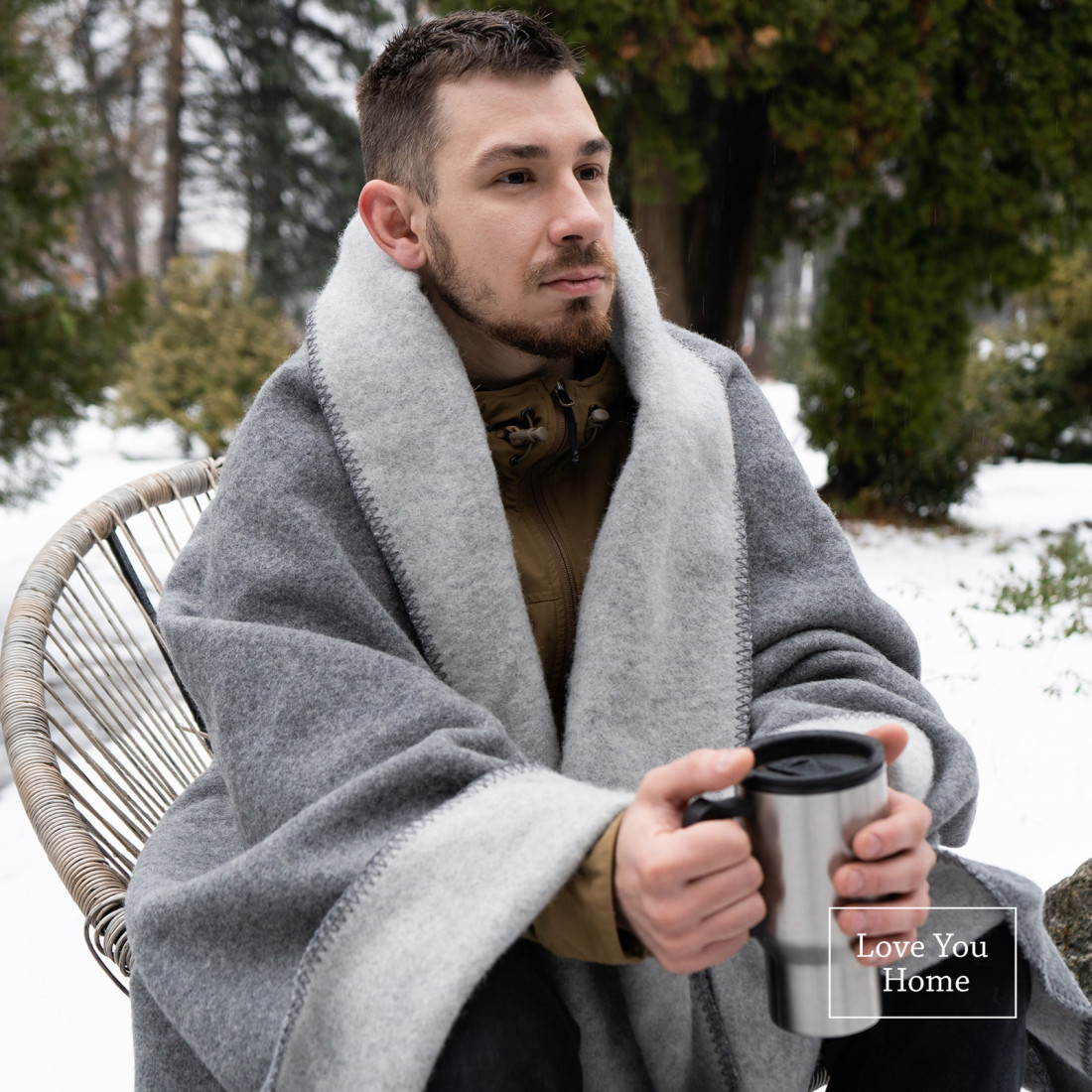 Couverture 80% laine mérinos · 5