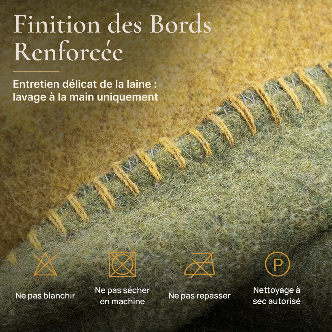 Couverture réversible 100 % laine · 7