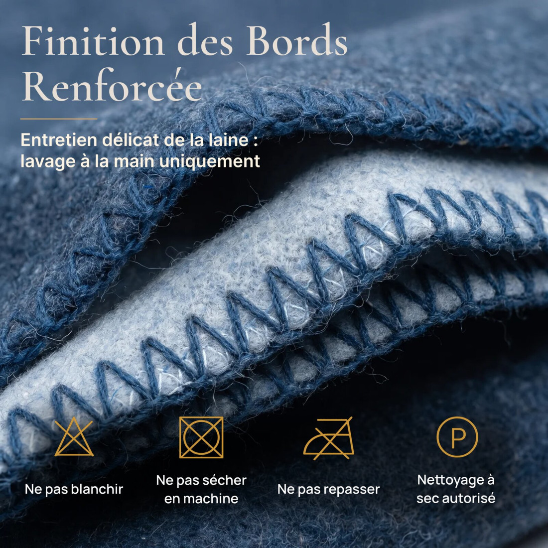 Couverture réversible 100 % laine · 7