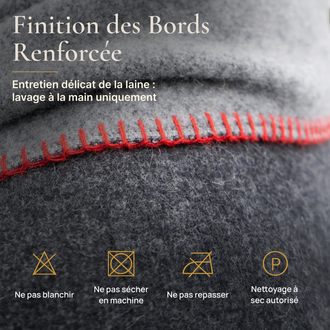 Couverture réversible 100 % laine · 7