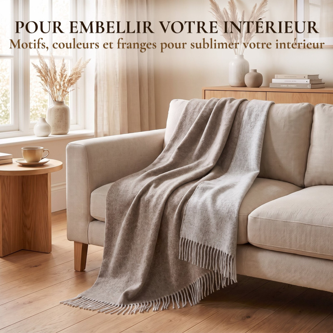 Couverture réversible en laine mérinos · 5