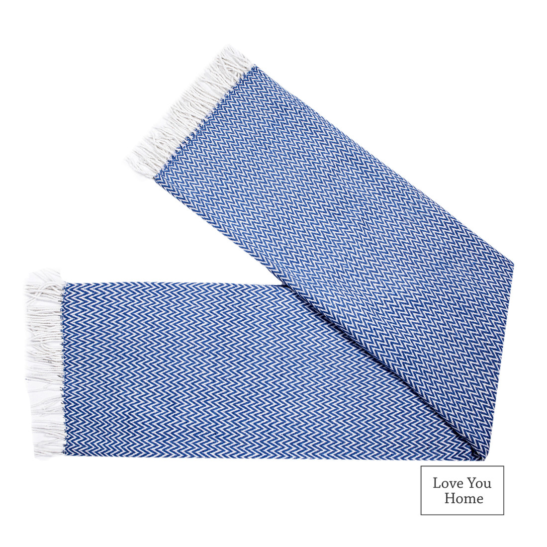 Couverture en Coton Coins Chevron · 6