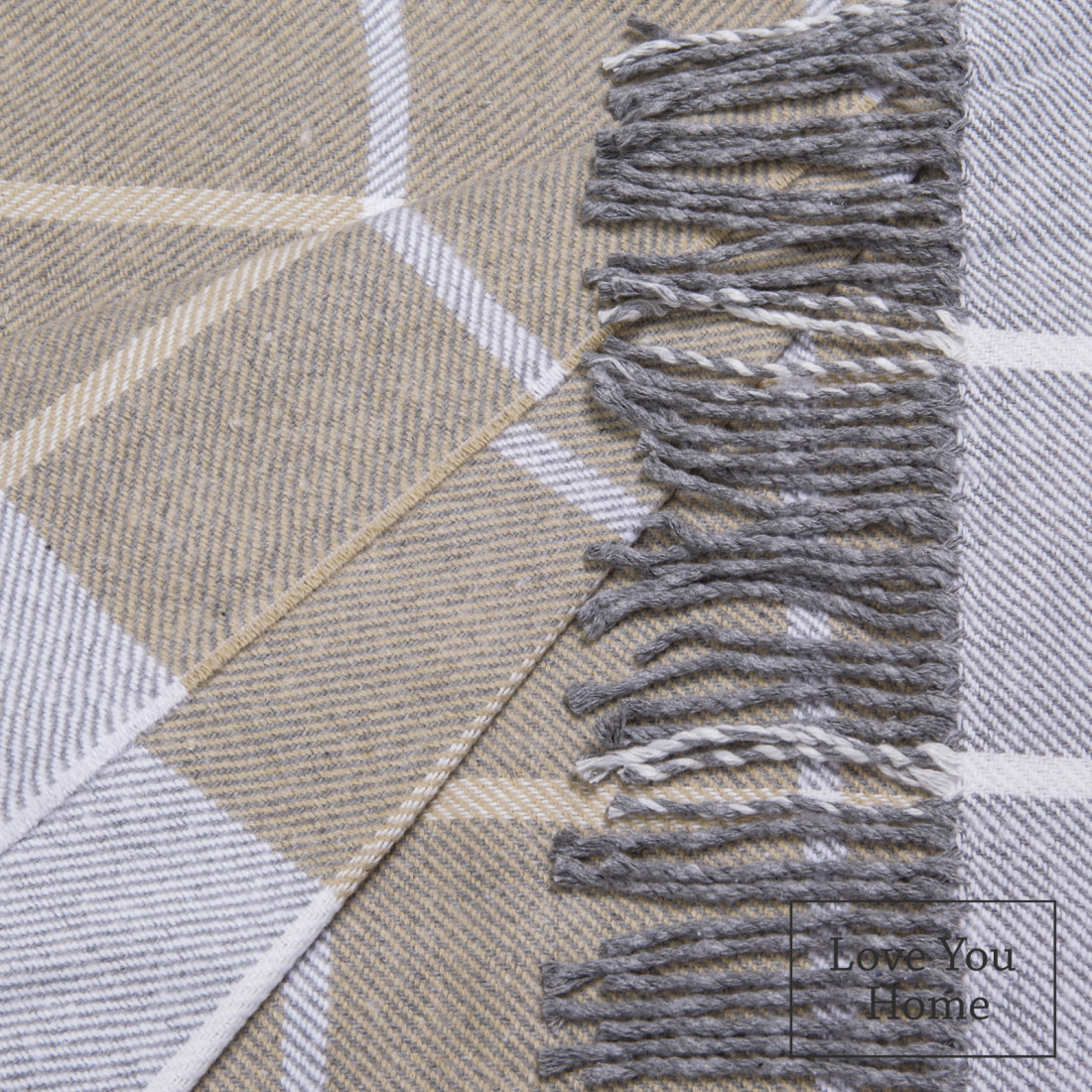 Couverture en Coton Carreaux · 2