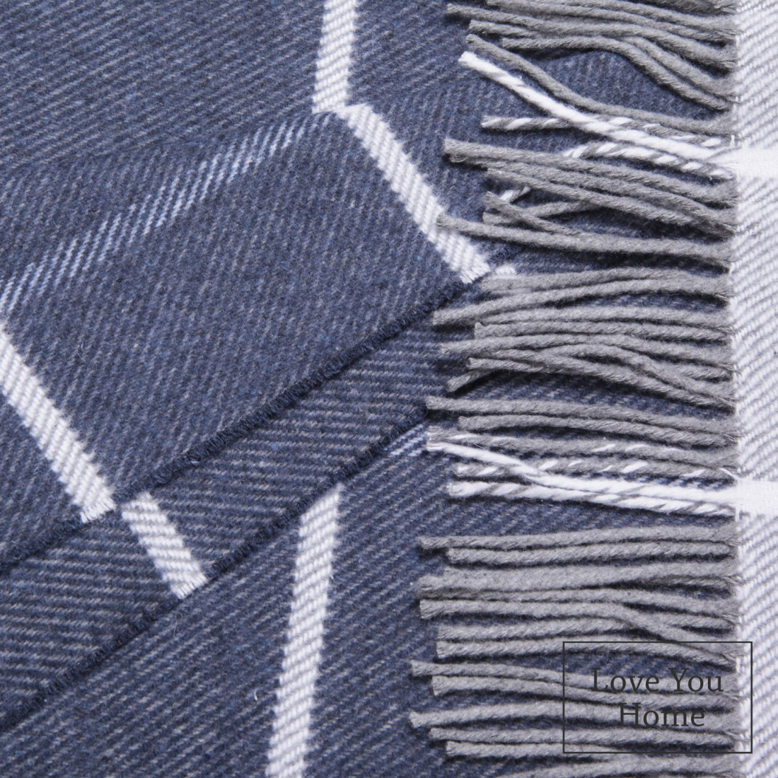 Couverture en Coton Carreaux · 2