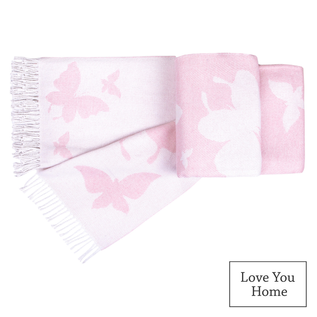 Couverture en Coton Papillons · 2