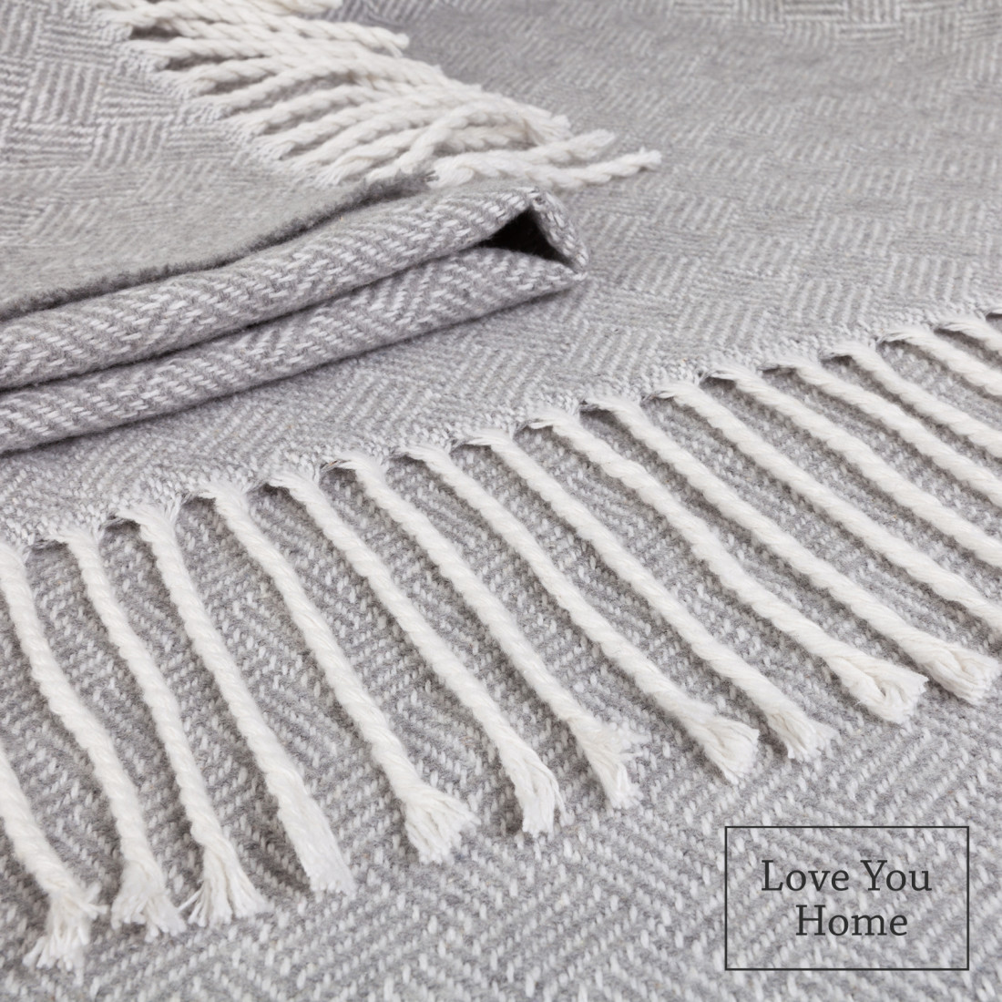 Couverture en coton Diagonal · 2